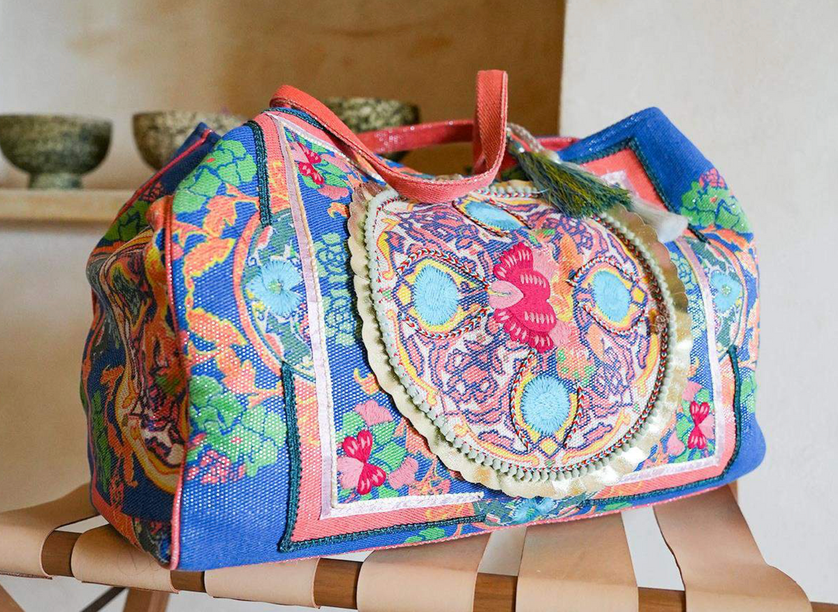 Debbie katz boho beach bag sale