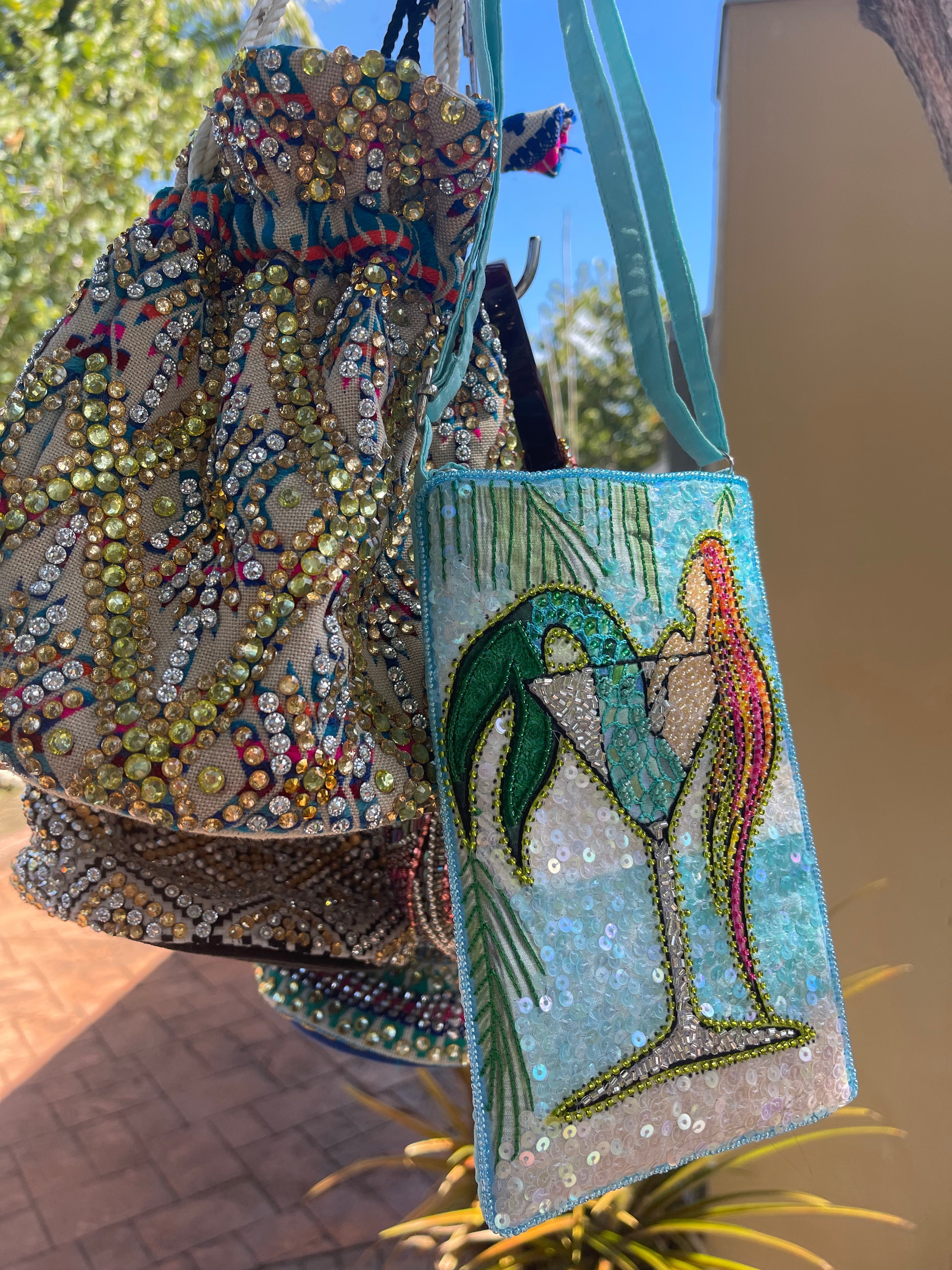 Mer-Tini Beaded Bag