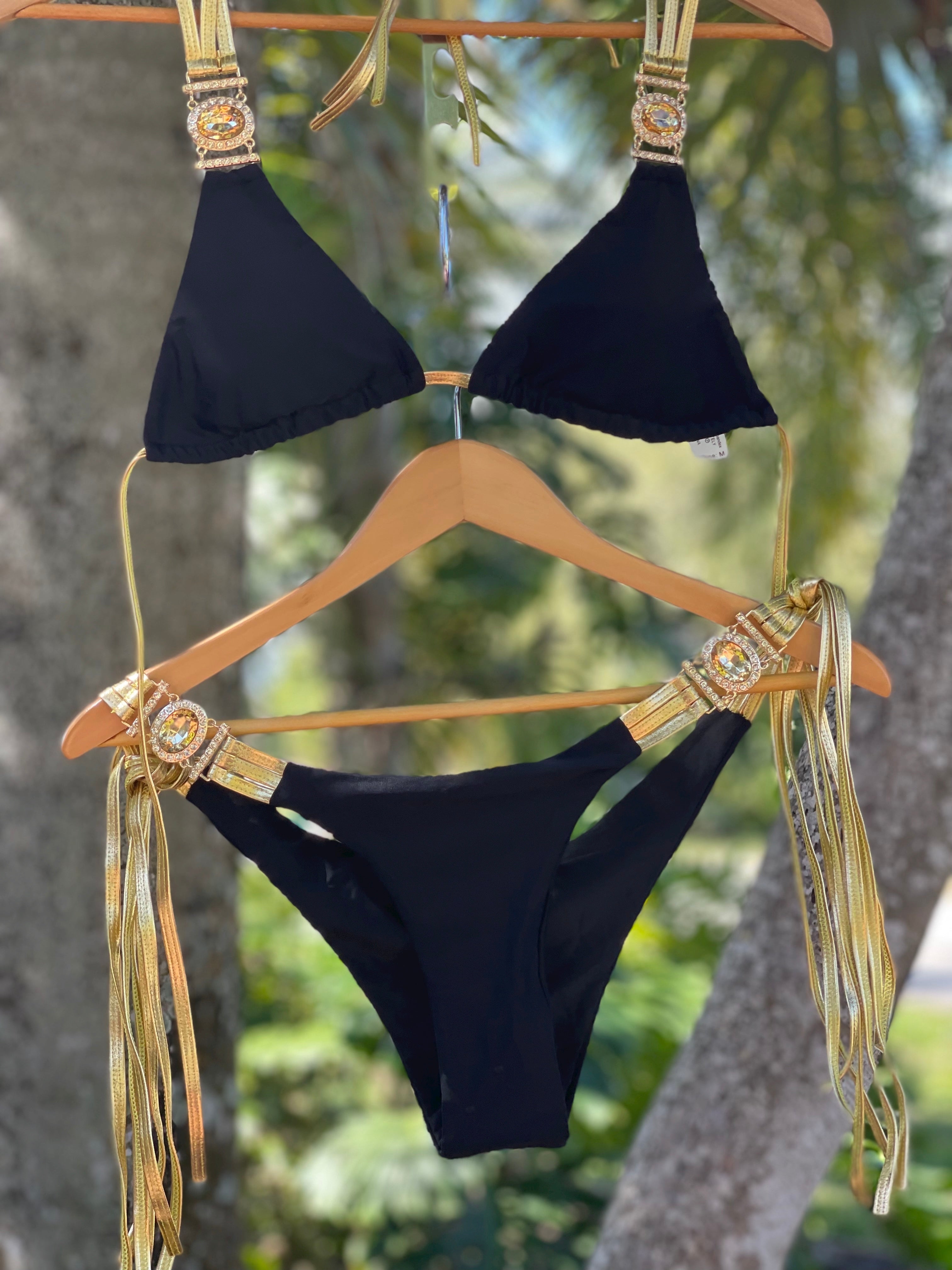 Goddess of the Night Jeweled Bikini