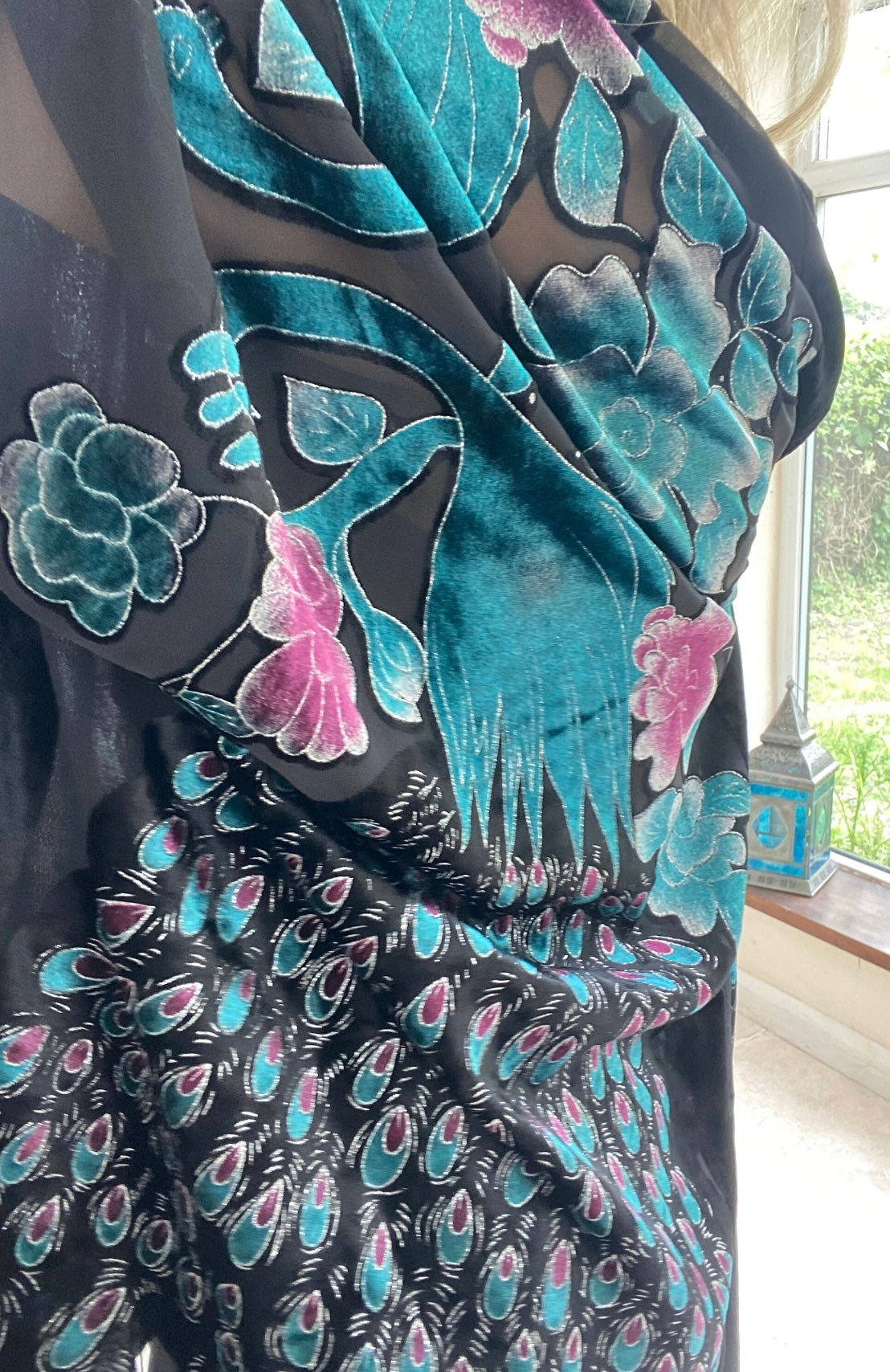 Velvet Peacock Kimonos