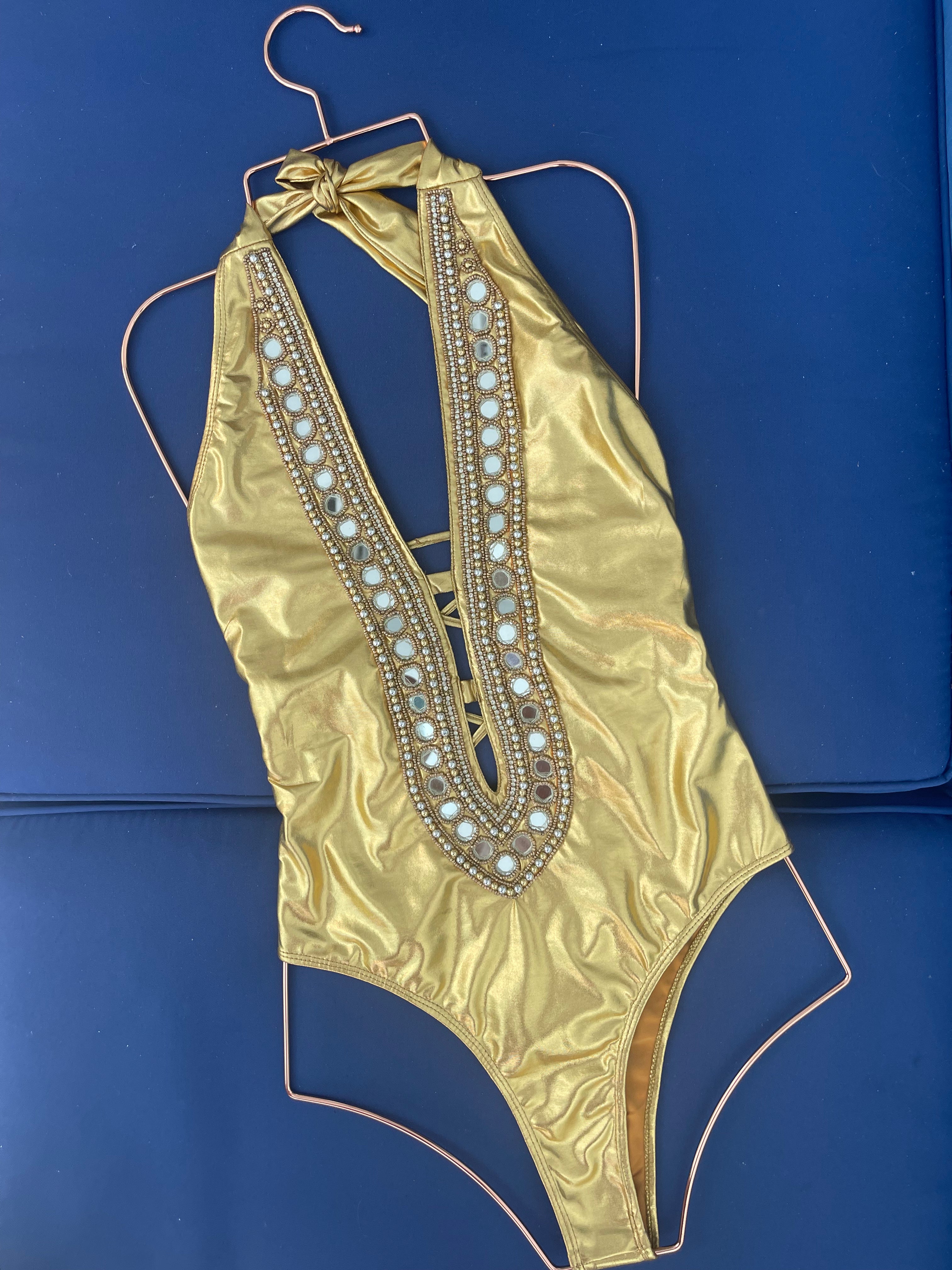 Golden Goddess Monokini