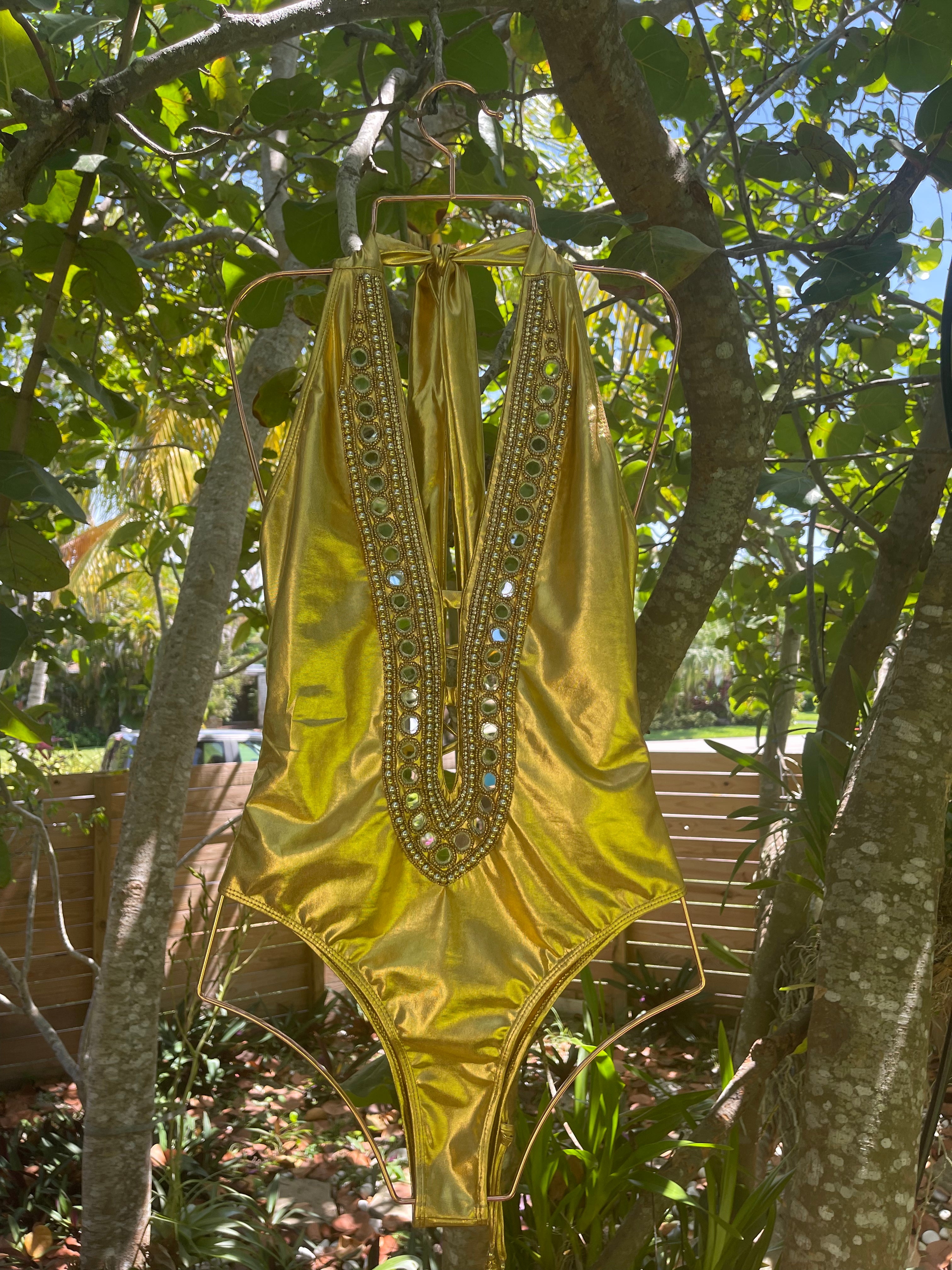 Golden Goddess Monokini