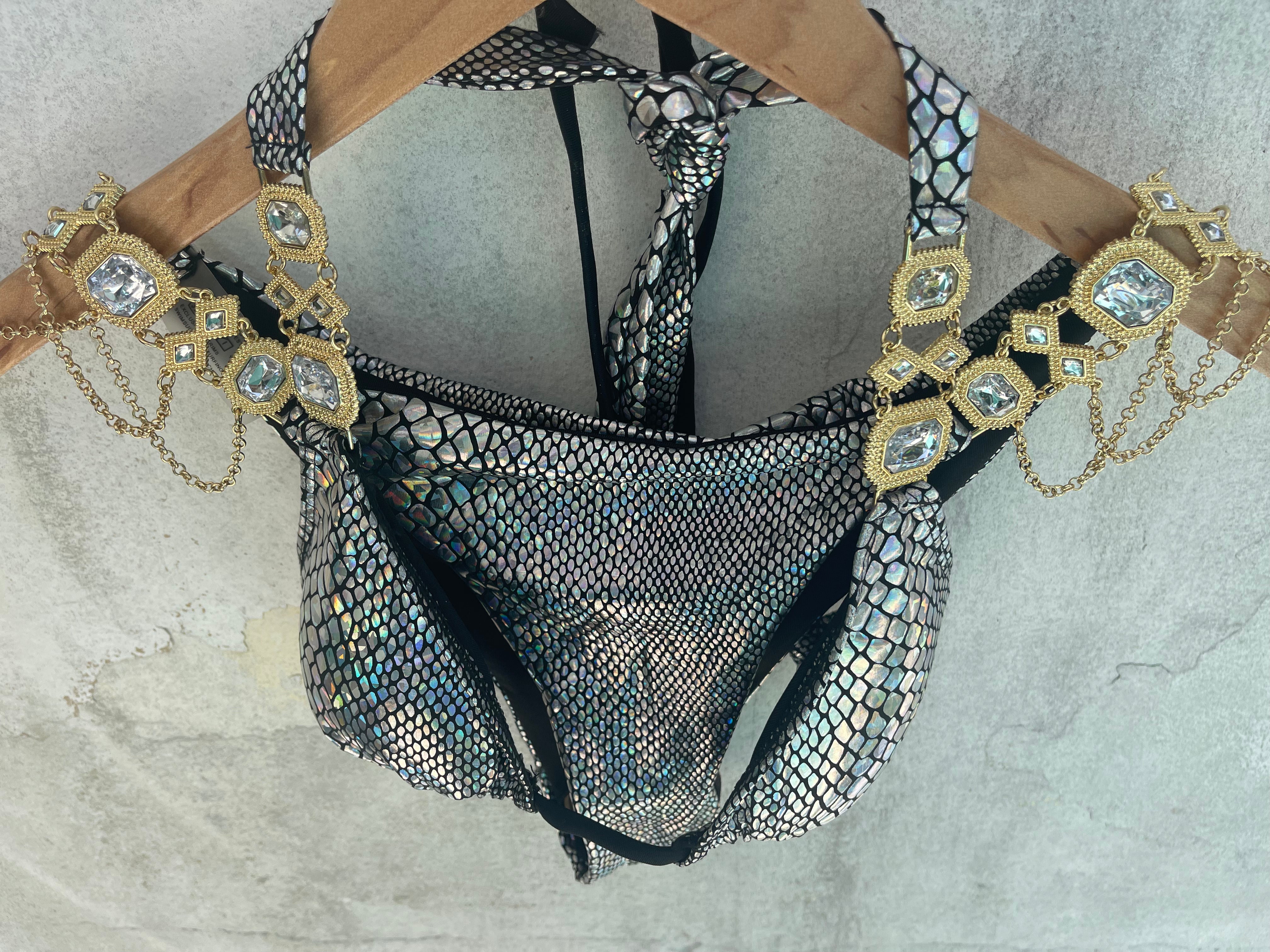 Jeweled Snake Bikini