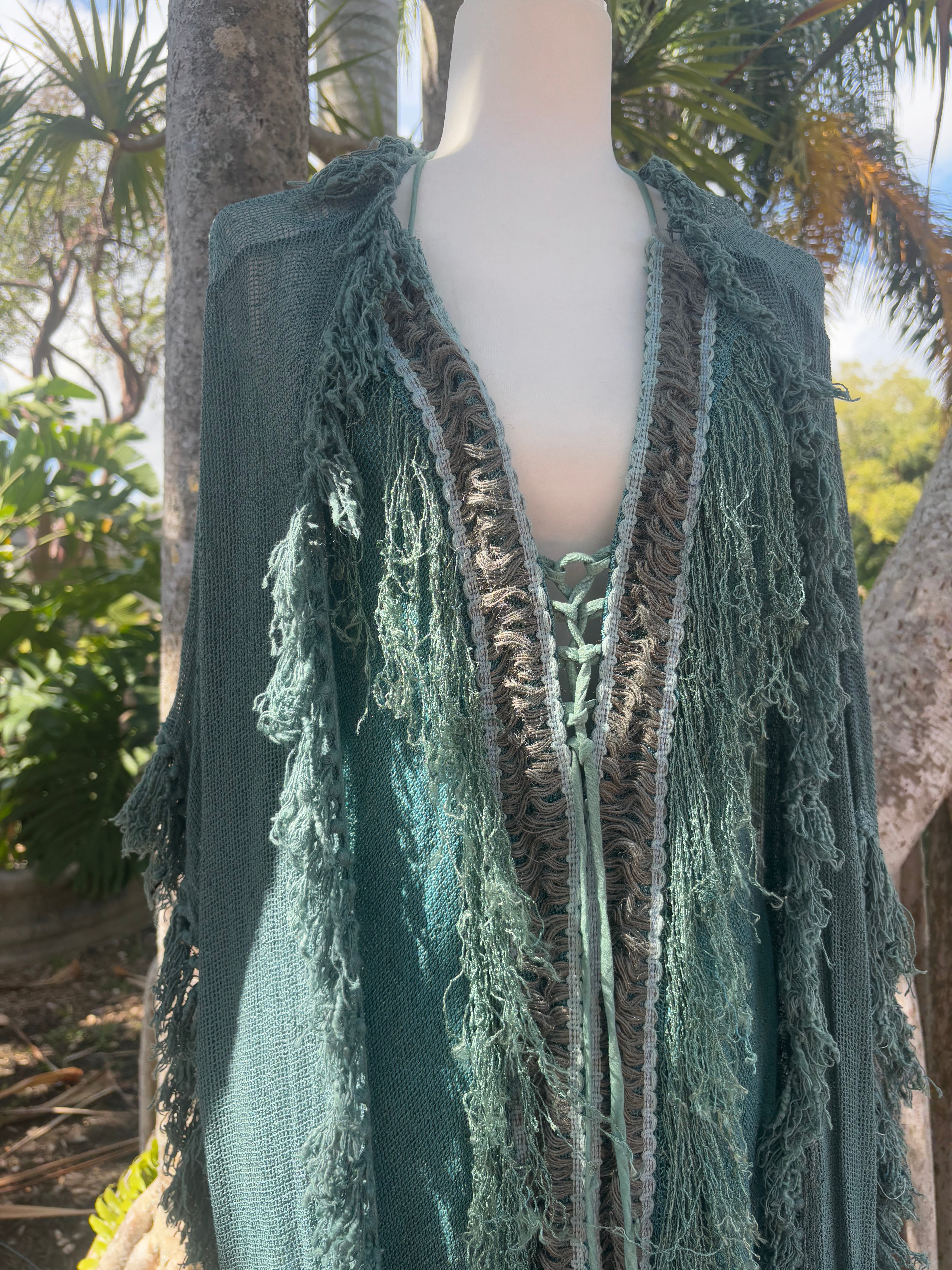 Tulum Maxi and Robe - MARINE