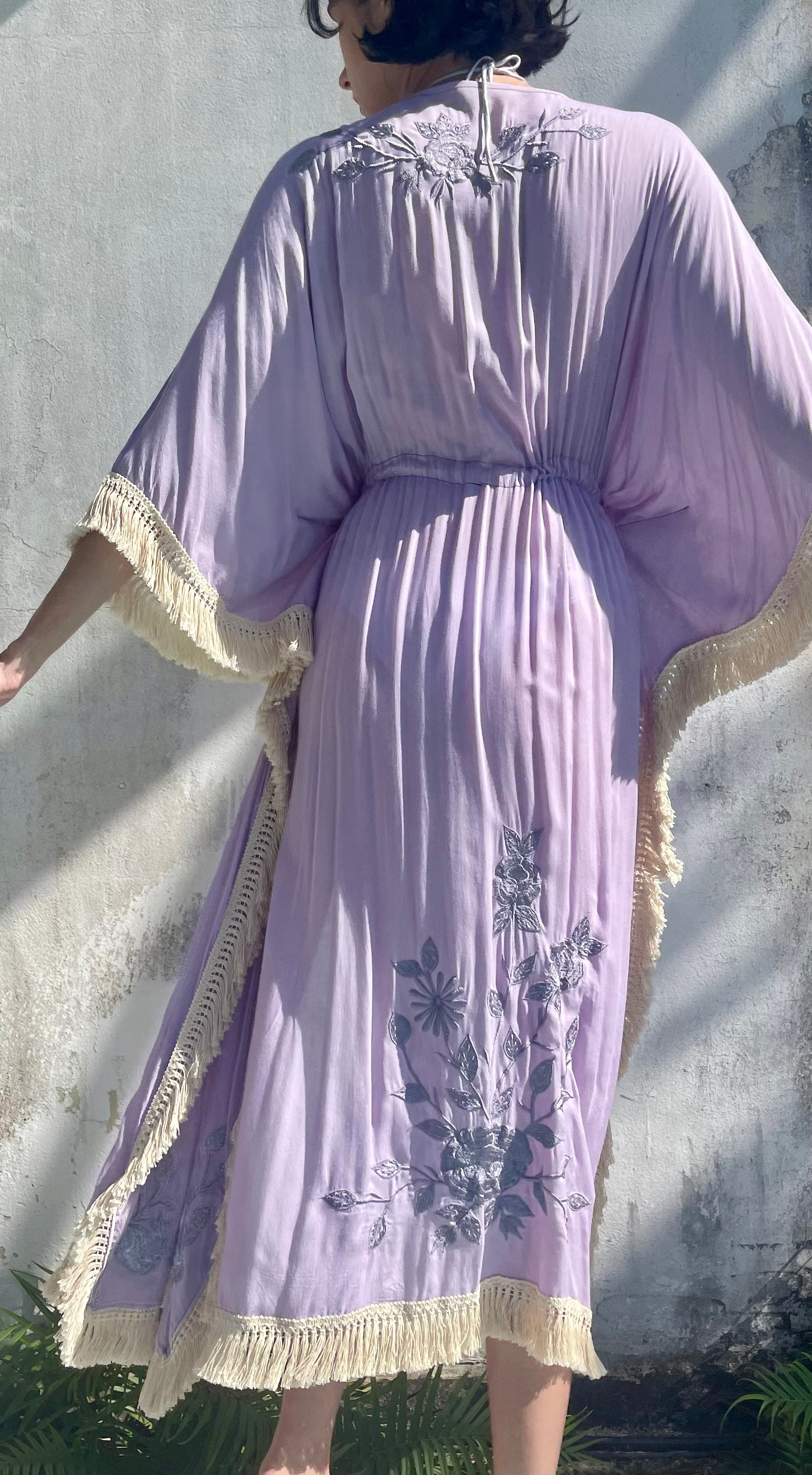 Dusty Lilac Duster