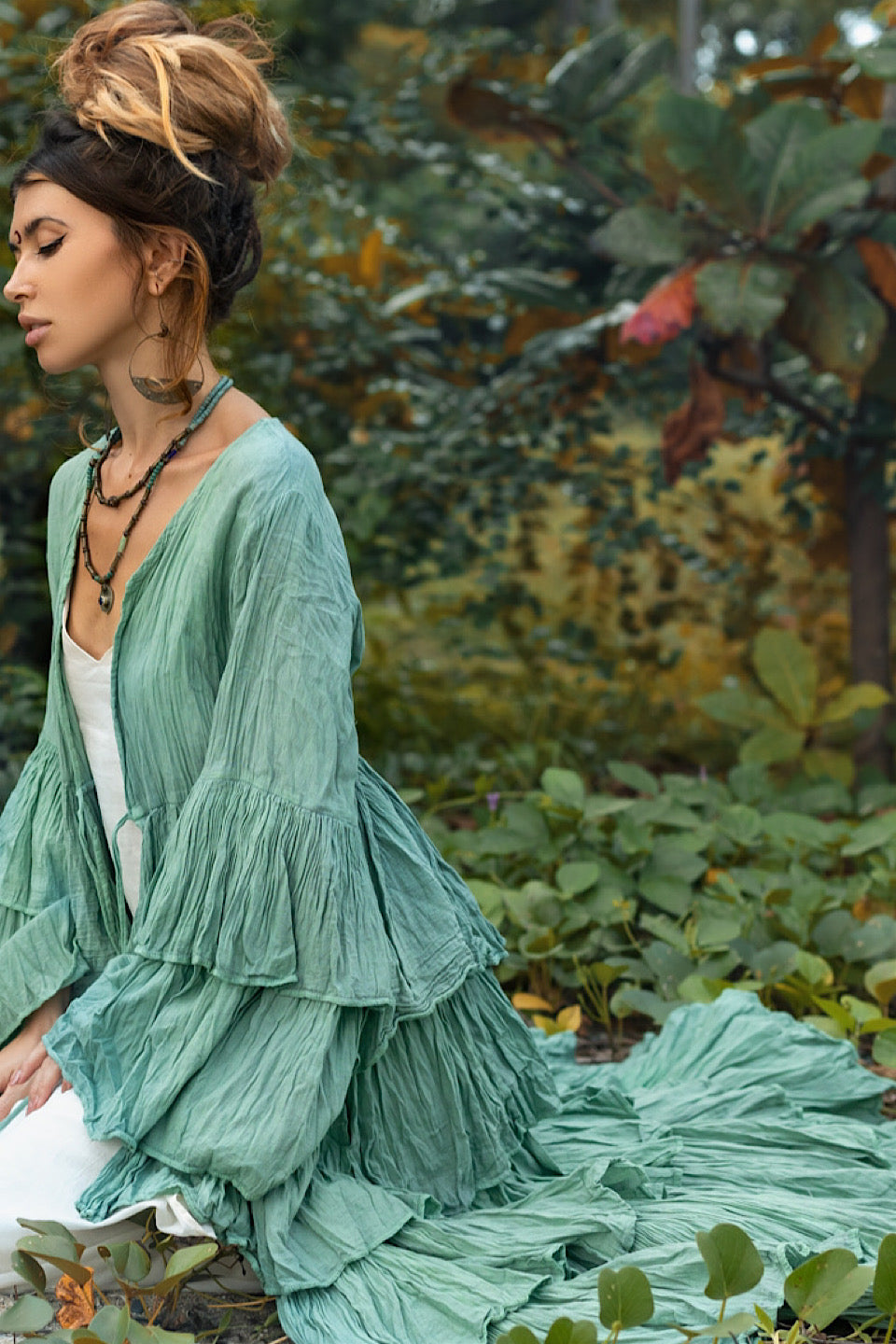 Seagrass Boho Robe