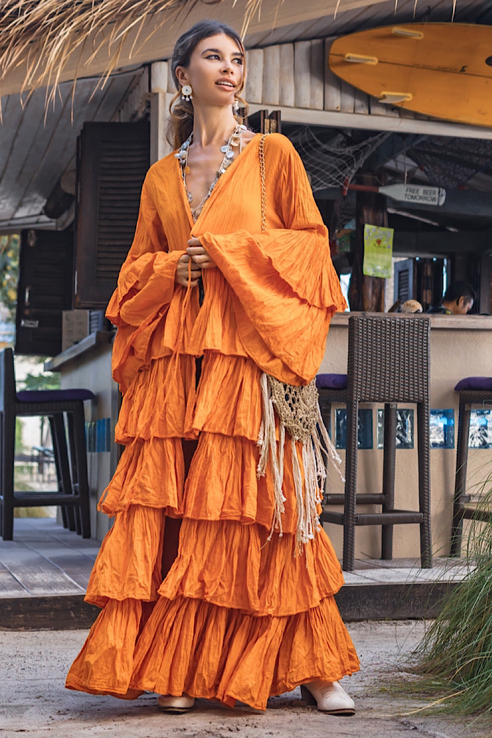 Mango Boho Robe