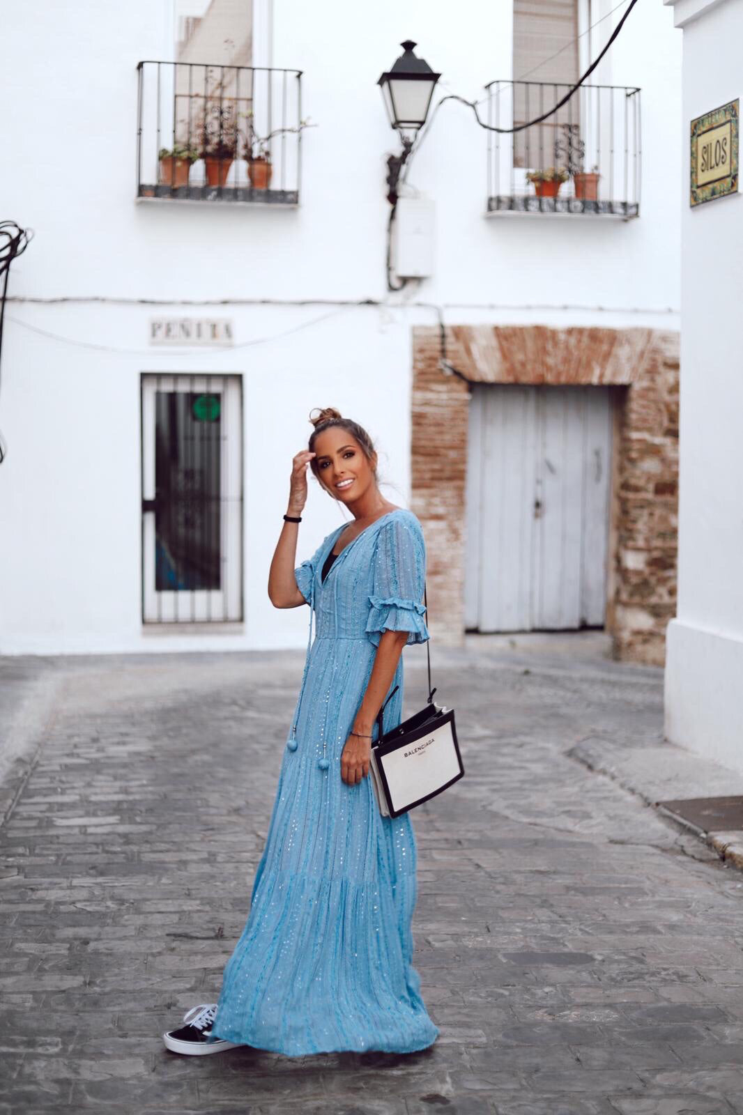 Periwinkle Shimmer Dress