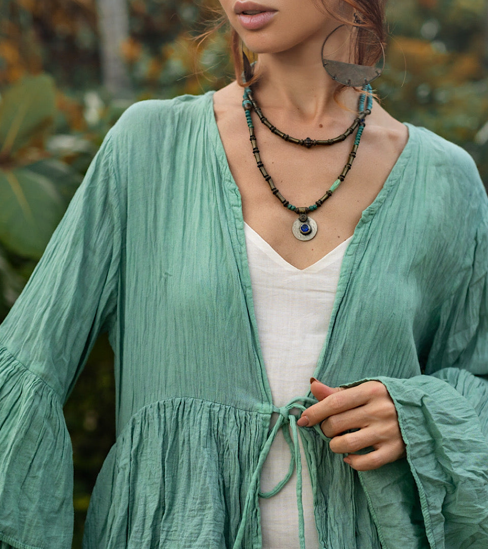 Seagrass Boho Robe