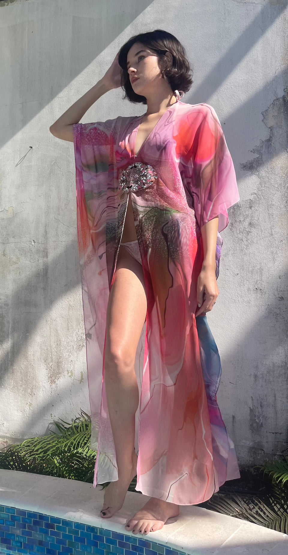 Sea Flower Crystal Robe