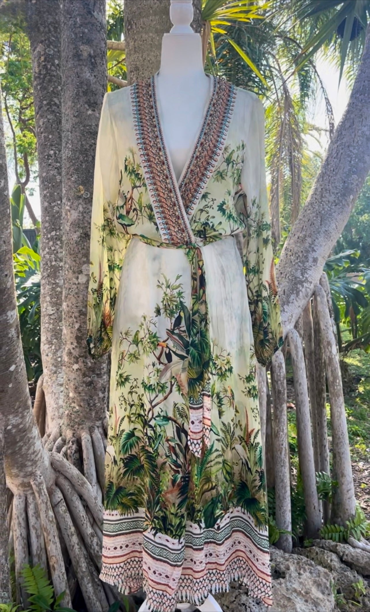 Jungle Love Maxi Robe