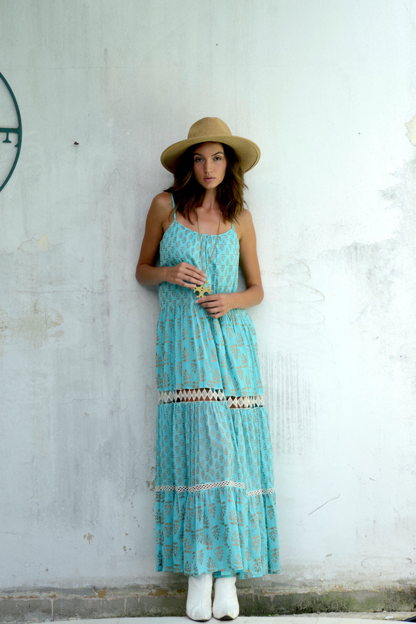 Tantalizing Turquoise Maxi