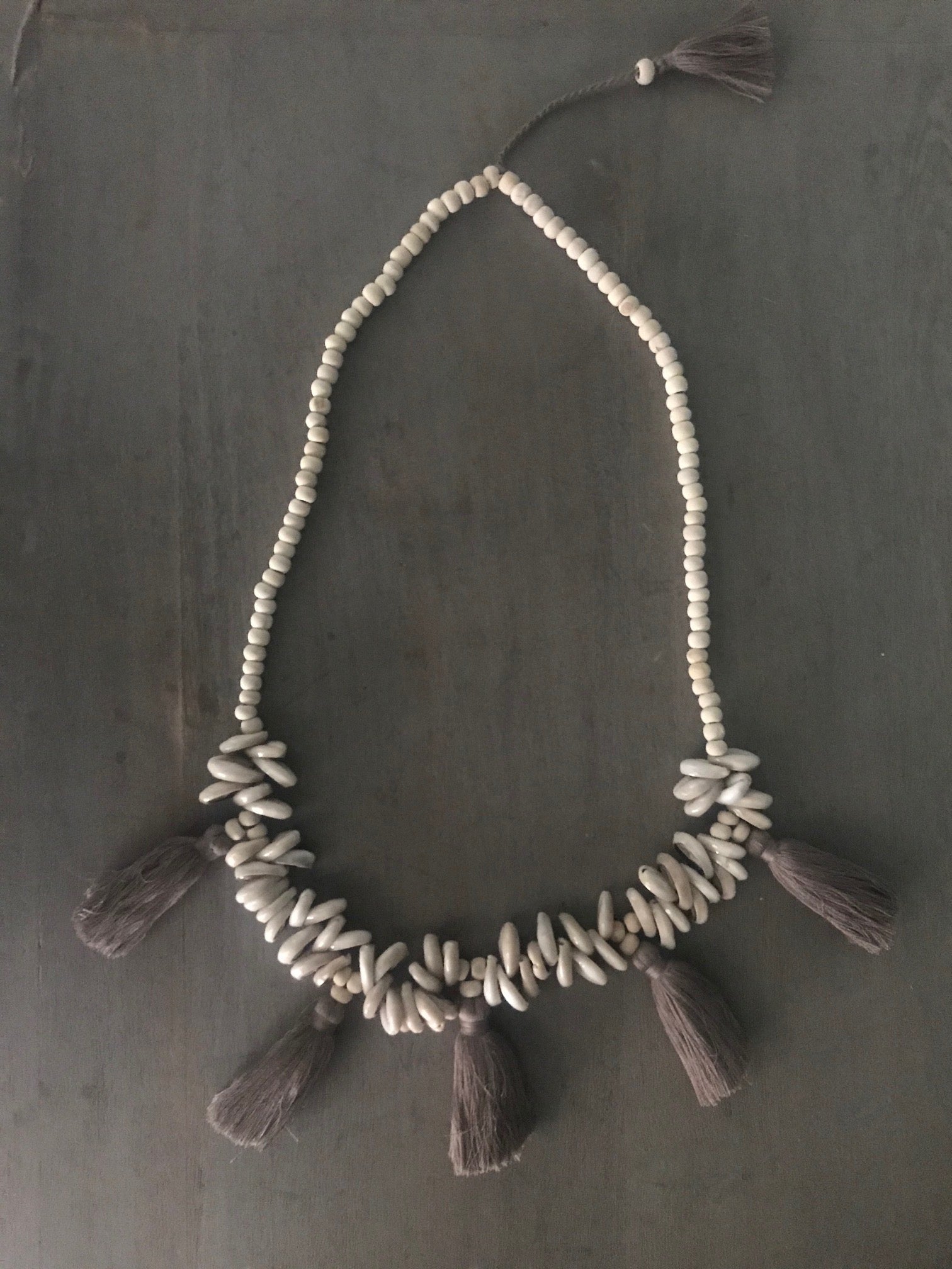 TOLEDO tassels necklace